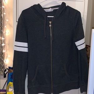 Dark Gray Victoria Secret zip-up jacket